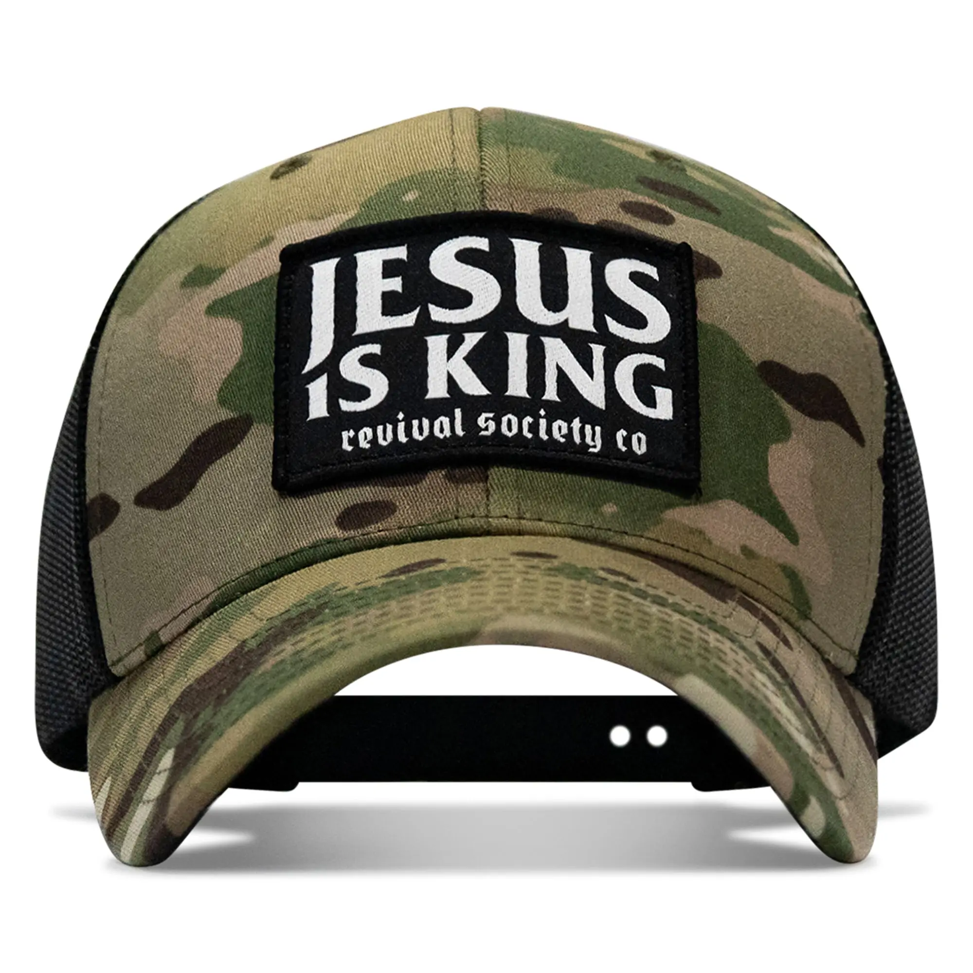 Custom Patched Jesus Is King Snapback Hat - Graphic Hat for Daily Wear, Custom Patched Hats