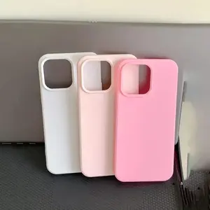 3 Pack Anti-Drop Full Coverage Phone Cases for Apple Models, Large Hole Design, Durable Protection, Stylish Plain Colors, Shockproof TPU Cover