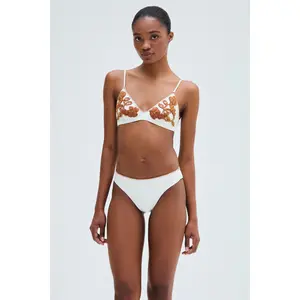 EMBROIDERED BIKINI TOP