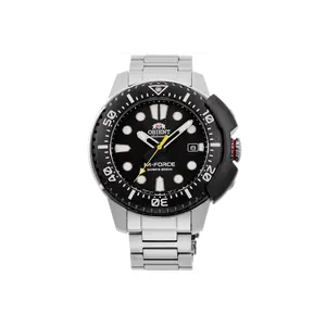 Orient M-Force AC0L ISO 6425 Compliant 200m Diver's Watch with Sapphire Crystal and Anti-Reflective Coating, RA-AC0L01B00B