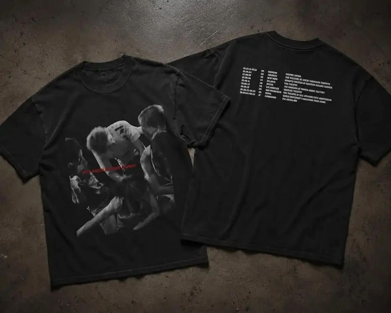 2026 New CORTIS Tour T-Shirt, Vintage Kpop Concert Merch, Streetwear Graphic Tee BKC