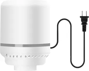 Electric Air Pump for Vacuum Storage Bags Travel Vacuum Pump for Various Vacuum Seal Bags Portable Vacpack Air Pump for Compression Clothing Blanket Luggage White(Storage Bag Not Included)