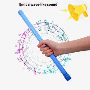 4pcs - Decompression Magic Sound Stick, Stick that triggers vomiting reflex, Scream Stick, Non electric Sound Stick Trick Toy, Rotating Sound Stick, Physical Sound Tube, Suitable for Party Parties, Family Jokes, Gifts for Friends or Those Still Here