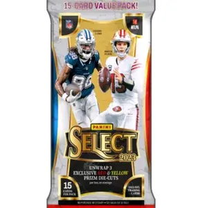 Panini NFL Select 2023 Value Pack Trading Cards