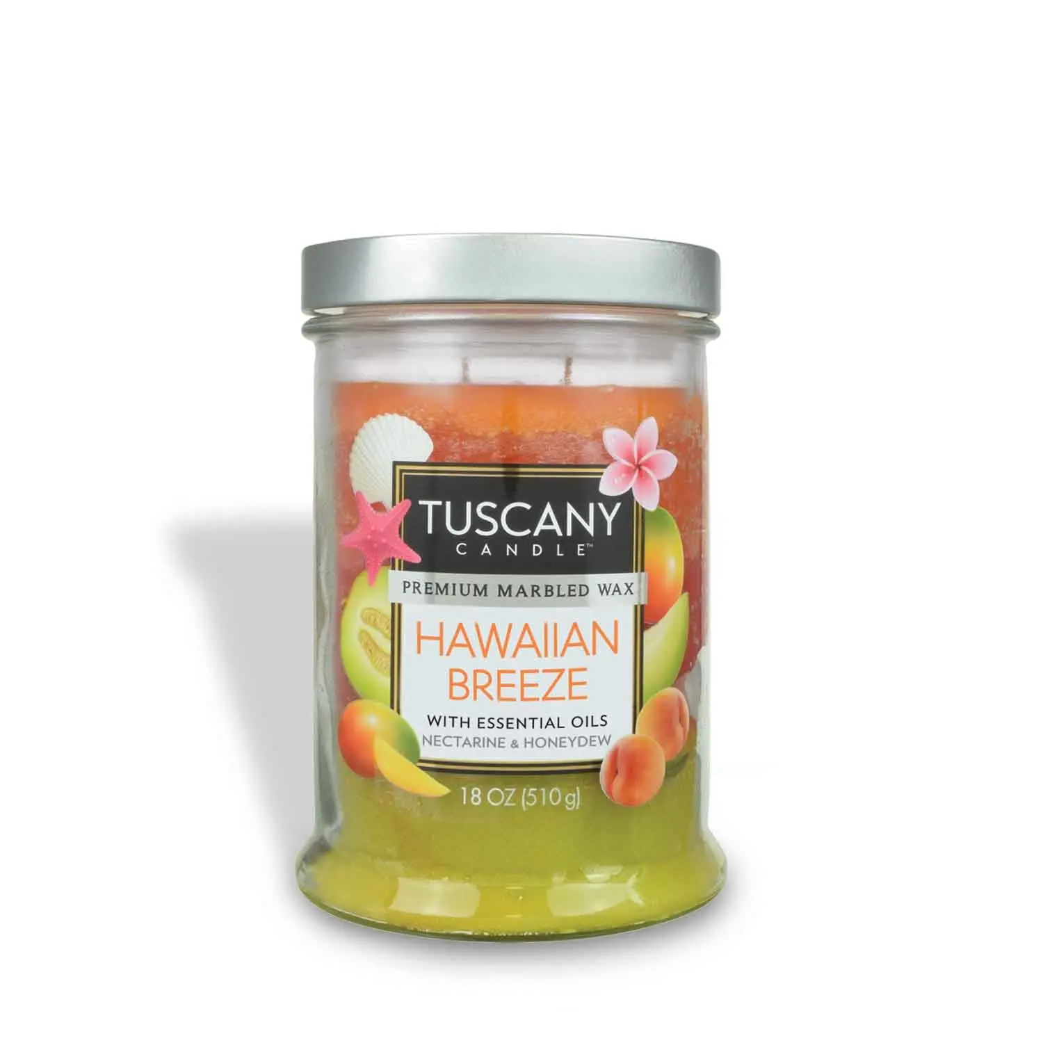 Hawaiian Breeze Long-Lasting Scented Jar Candle (18 oz) Hawaiian Breeze Long-Lasting Scented Jar Candle (18 oz)