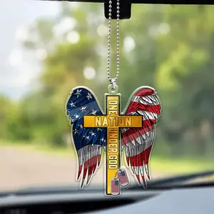 American Themed Car Accessories with Easy Installation for Car Enthusiasts and Decorators Featuring Patriotic Design