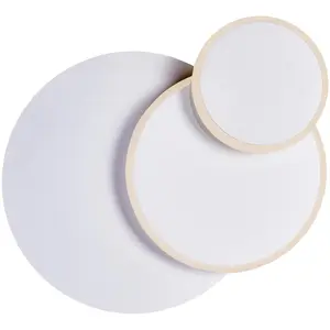 CWI Lighting Private I LED 9 inch Matte White Wall Sconce Wall Light 1239W9-103