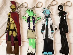 acrylic keychain:  D3rlord3 • Avery • Andrew • Assimilation Perfect for decorating your bag or gifting