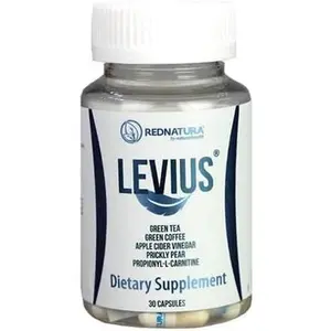 RedNatura Levius Dietary Supplement - 30 Capsules with Botanical Formula for General Body Support & Easy-to-Swallow Capsules