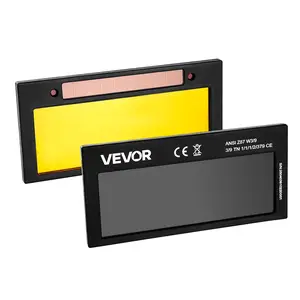 VEVOR Auto Darkening Welding Lens 4.25x 2, Shade 10 True Color Welding Lens with Dual Arc Sensors Gold Coating, Compatible with Most Welding Helmets for TIG, MIG, MMA, ARC Applications