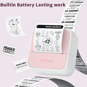 Portable Thermal Printer S1 Model Xinghao Lithium Ion Batteries Wireless New Condition Plastic Enclosure Print Photos Notes Anywhere