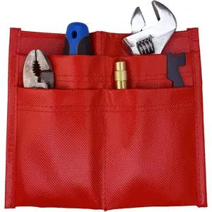 Firefighter Tool Bag 4 Pockets Tool Holder Police Belt - First Responder Glove Bag Can Be Placed in Firefighter Suit Pocket