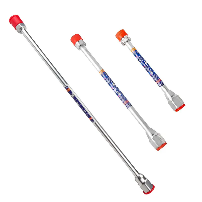 3-Piece Airless Spray Gun Tip Extension Set, Airless Paint Sprayer Wand Extensions for Airless Spray Guns (8in, 12in, 20in)