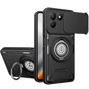 New 360 Rotating Magnetic Stand Phone Case for Tecno Pova7 Neo 5g/pova7 4g/pova7-Ultra 5g, Anti-Drop Phone Shell with Camera Cover Protection