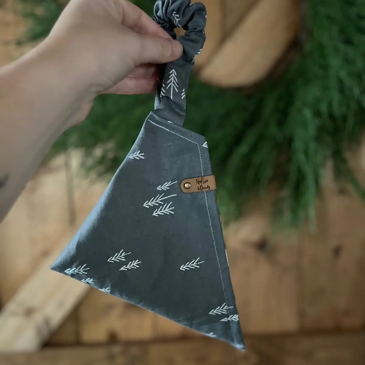 Let’s go on an Adventure Scrunchie Dog Bandana