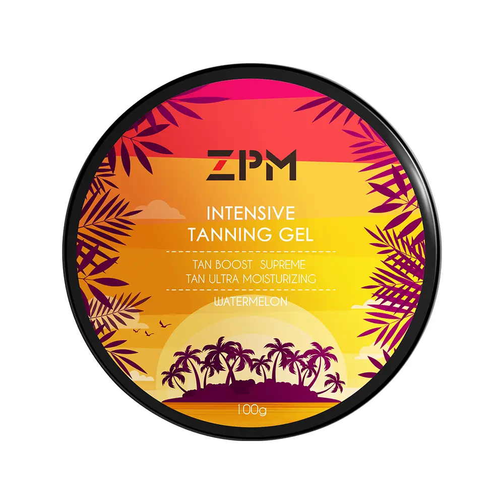 ZPM sunkissed watermelon tanning gel for outdoor sun 100g