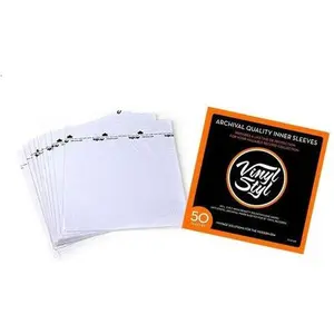 Vinyl Styl® 12 Inch Archival Inner Record Sleeves - HDPE - 50 Count