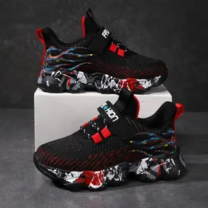 Kids Running shoes boy sports casual shoes Athletic Fashion Sneaker Lightweight Breathable Children Walking shoes