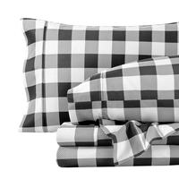 Buffalo Plaid - White/Black