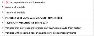 2027 Wireless CarPlay Adapter – Convert Wired CarPlay & Android Auto to Wireless