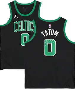Jayson Tatum Boston Celtics Autographed Black Jordan Brand 2022-23 Statement Edition Jersey - Fanatics Authentic Certified