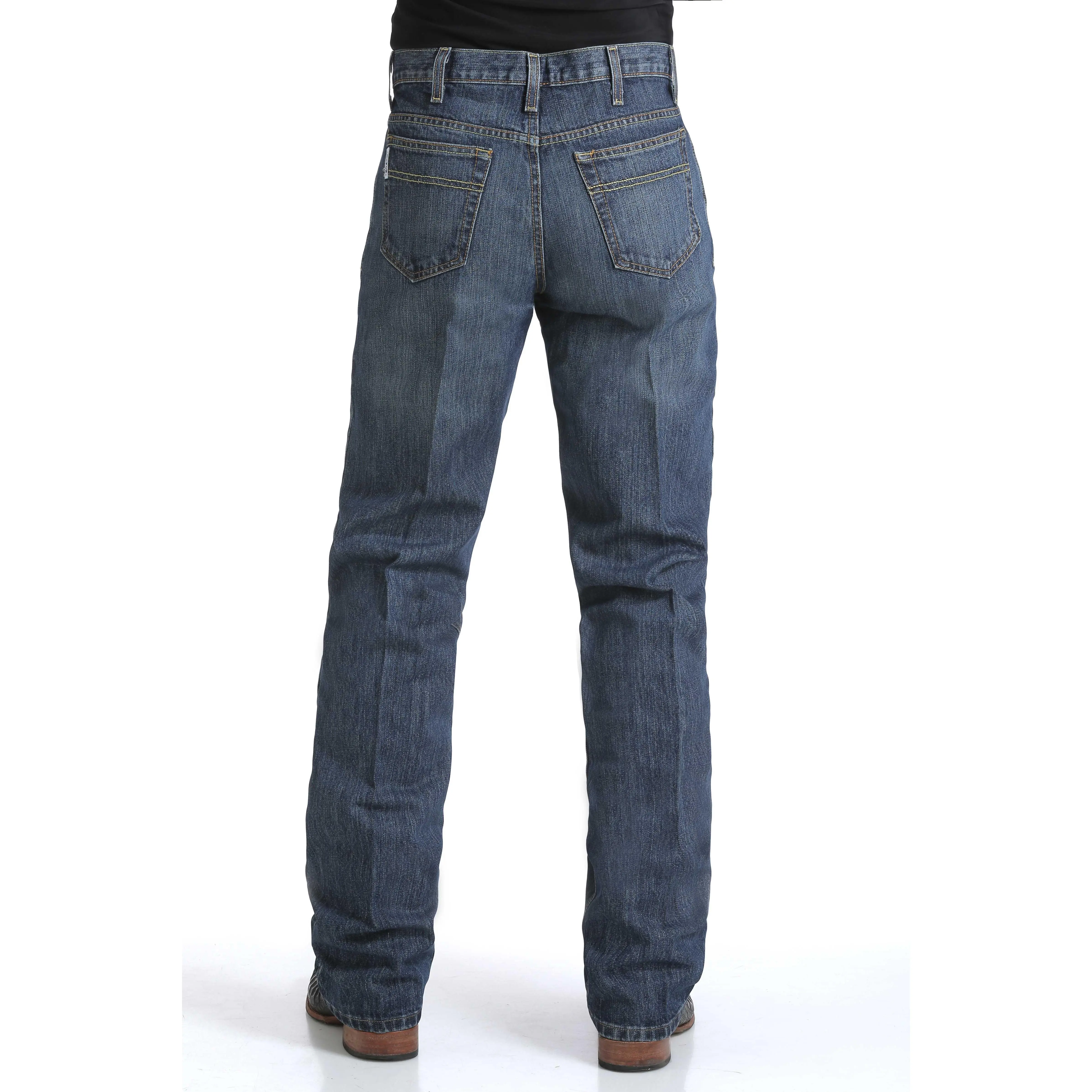 Cinch Men's White Label 013 Rigid Dark Stone Jeans