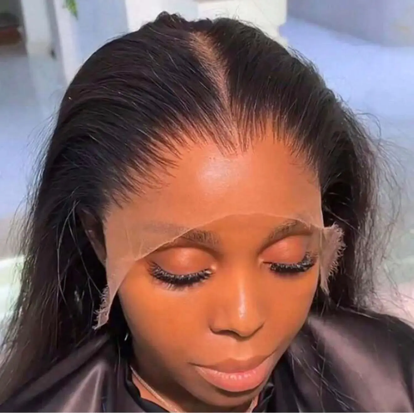 HD lagos M hairline straight 13X4 lace frontal
