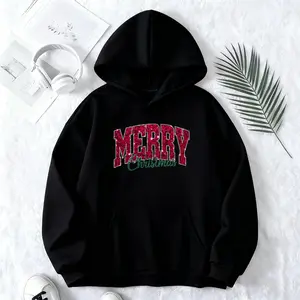 Merry Christmas Glitter – T-Shirt, Hoodie & Sweatshirt Hoodie