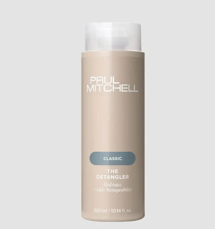 Paul Mitchell The Detangler Floral Violet Flowers Haircare Conditioner - Gluten-Free, Plant-Based Liquid, Carrot Oil Scent, Hydrates, Boosts Manageability, Supports Youthful Locks, For Medium to Coarse Color-Treated Hair (Single Item), Detangling, Cruelty