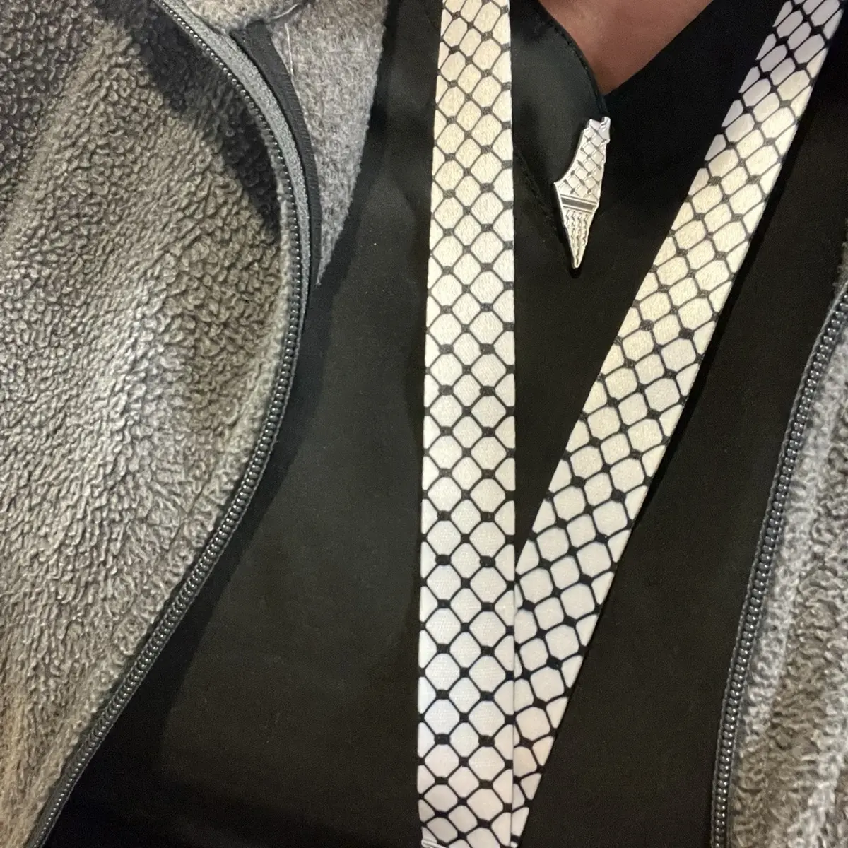 Keffiyeh Lanyard - ID holder/ Badge holder/ ID holder