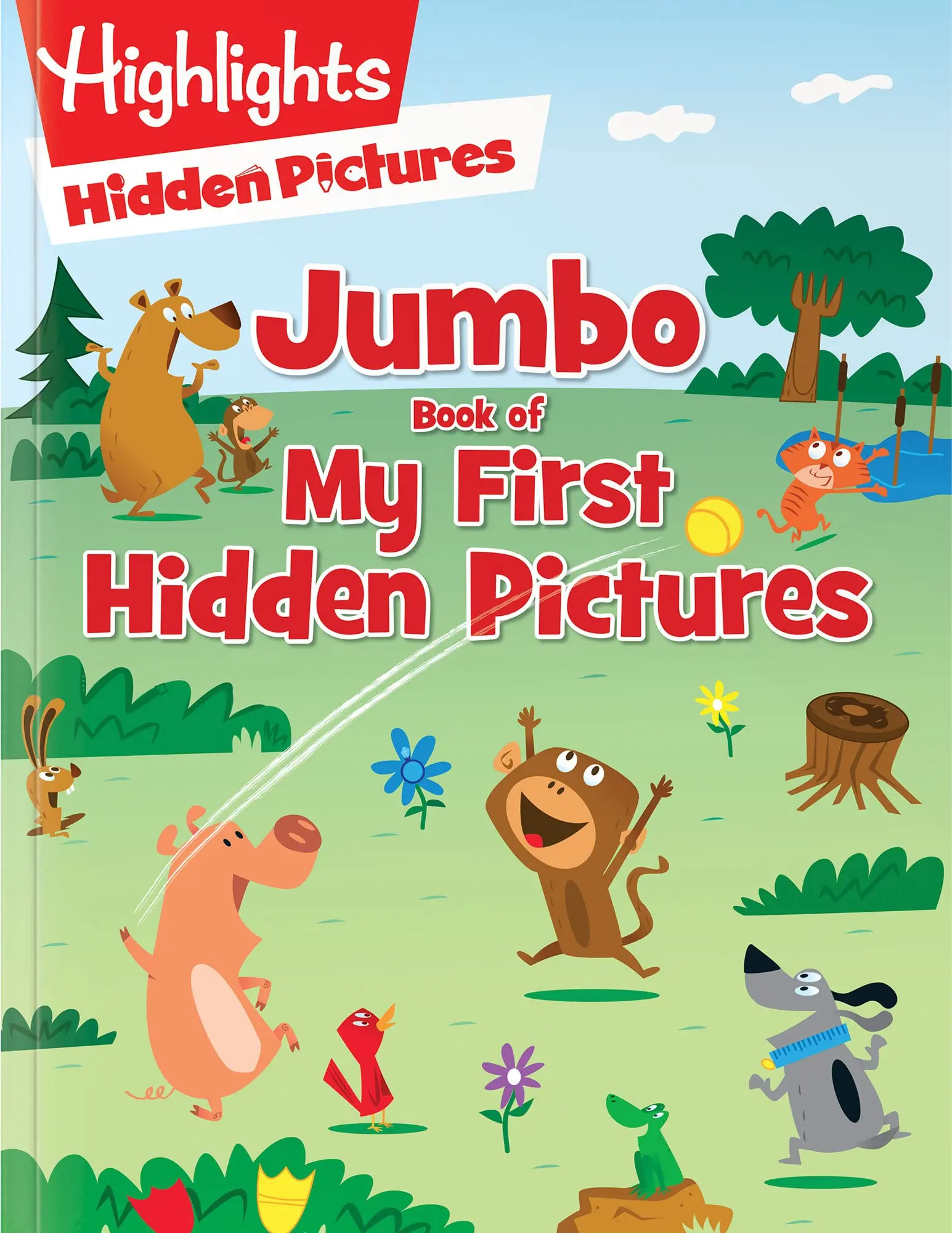 Jumbo Book of My First Hidden Pictures: 115+ Hidden Pictures Puzzles in Highlights Activity Book, Seek and Find Puzzles for Kids 3+ -- Highlights - Paperback