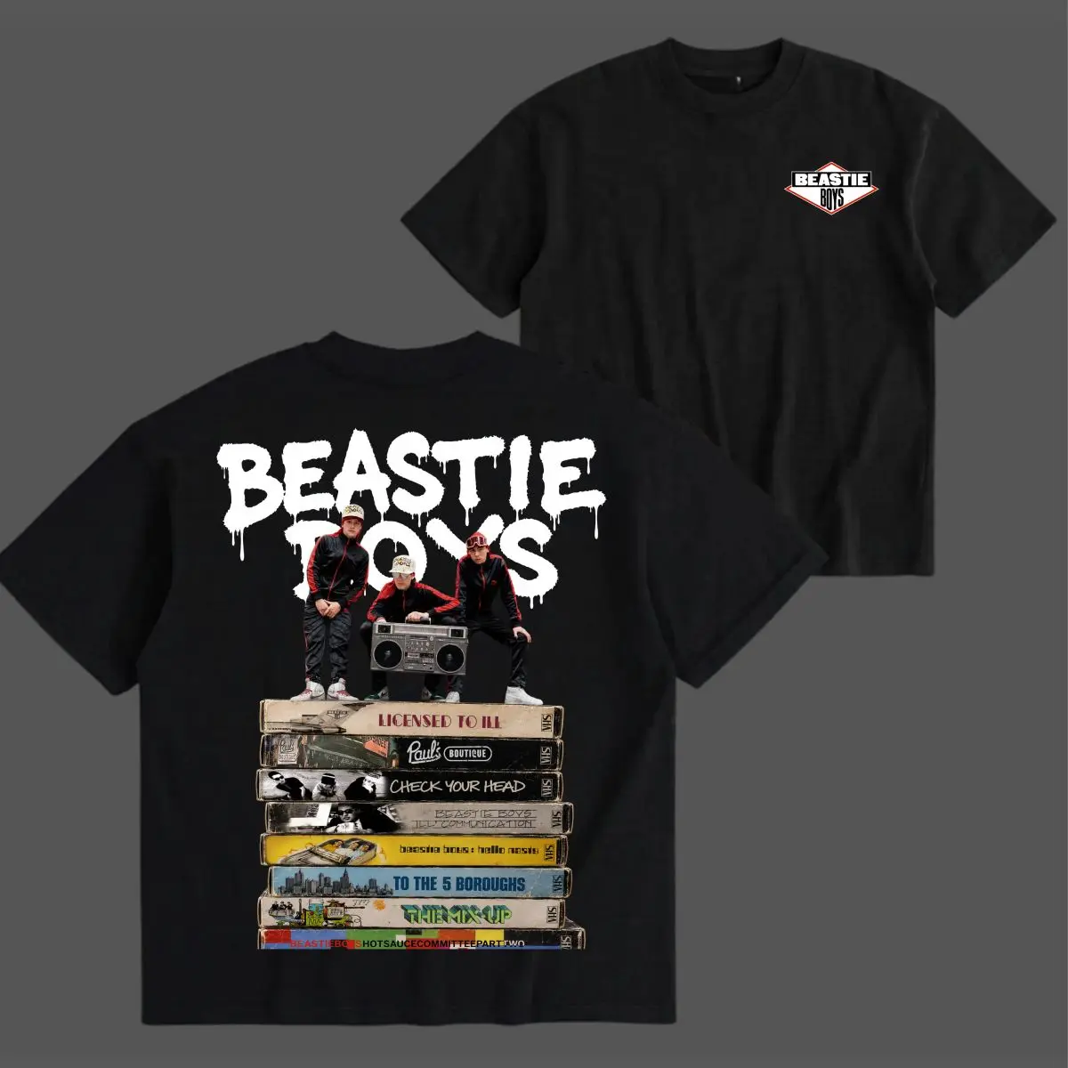 Beastie Boys Album Tee Shirt Sweatshirt Hoodie, Hip Hop Music Band Shirt, Vintage Album T Shirt, 90s Rap Streetwear Gift, Vintage Hip Hop Graphic Tee, Gift For Fans, Unisex Sweater Pullover Tee
