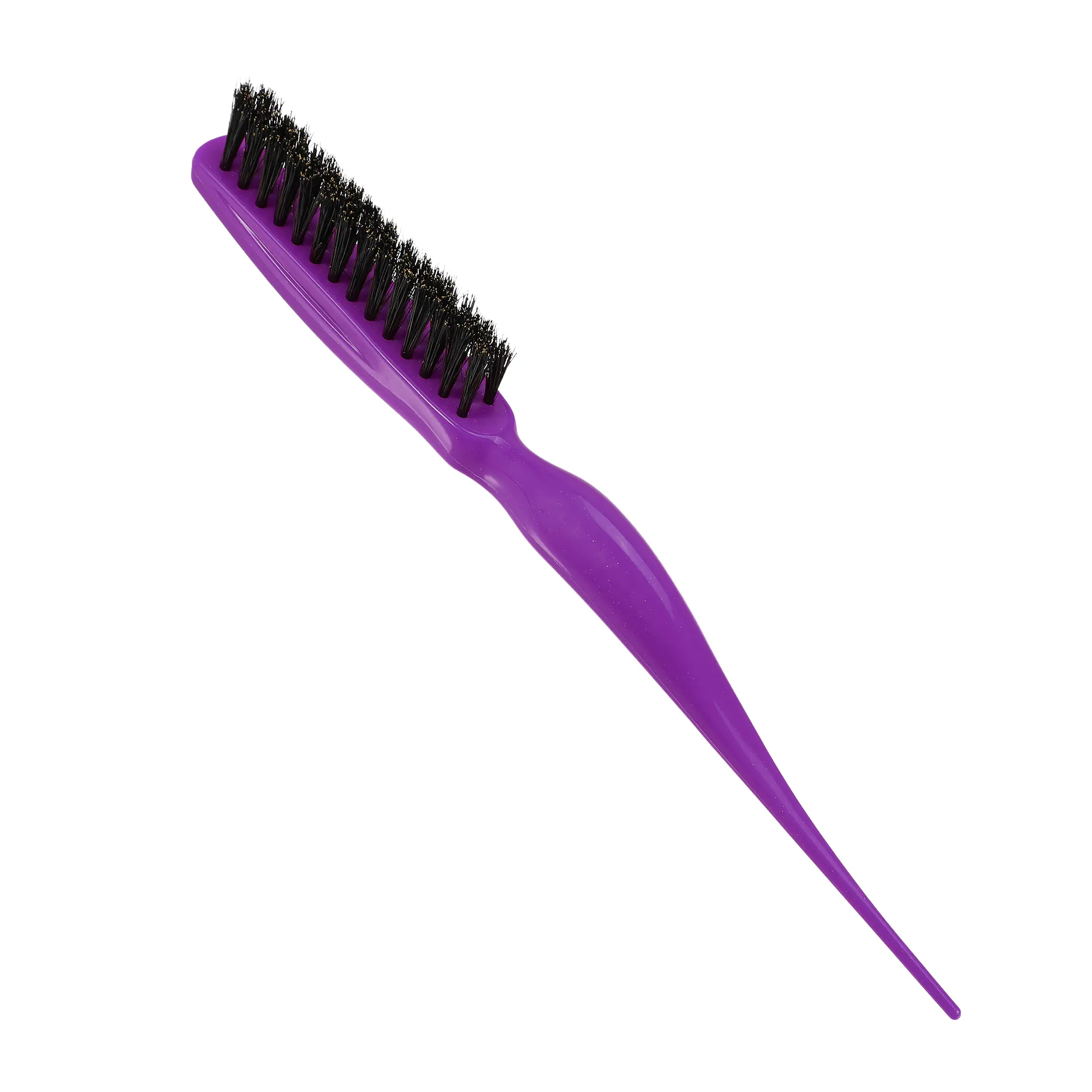 VOCOSTE Nylon Teasing Brush, Three Row Salons Teasing Brush, Teasing Brush, for Styling Backcombing, 8.86" Length