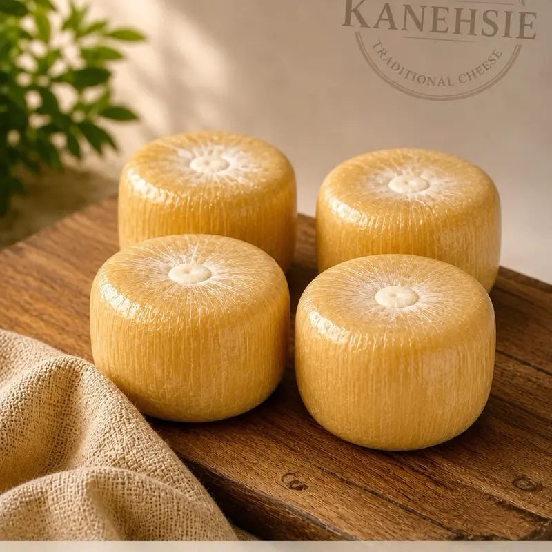 Traditional Fermented Corn Ghana Kenkey (Ga Style), Original Kaneshie Market 4-Piece Packaged Pantry Food