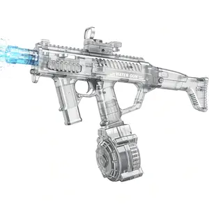 DKD Toy Water Blaster, 730ml Tank, Outdoor Summer Water Toy for Pool Beach Backyard, Semi-Transparent Design