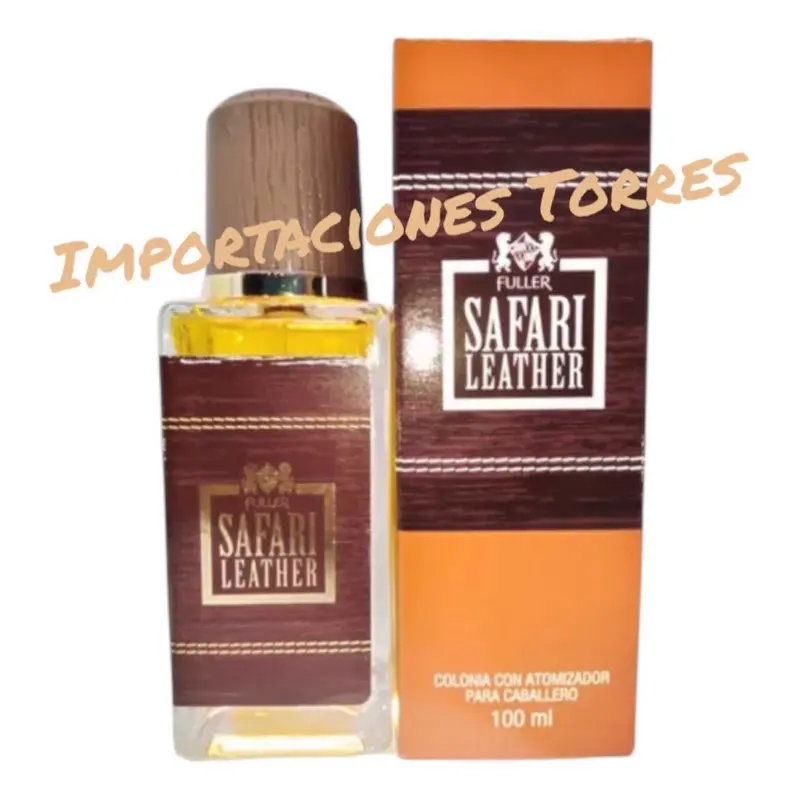 Safari Leather Eau de Cologne Perfume Spray For Men By Fuller Mexico - Imported - 100ml/3.4oz