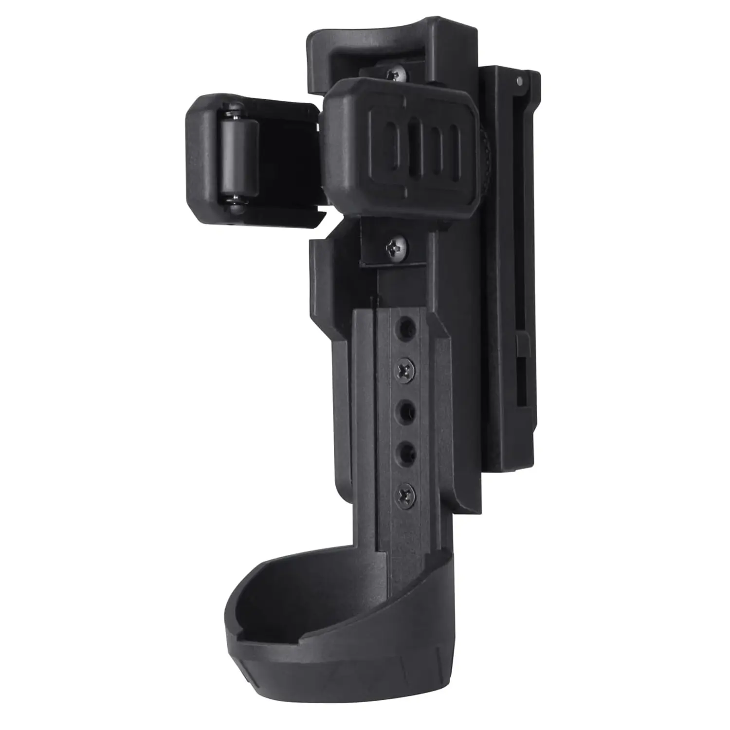 Quick Release OC/Mace Spray Holder w/Duty Belt/MOLLE Vest Rotatable Clip MK4 Canister Holster Tactical Pepper Spray Carry Case fit 1.5" Diameter OC Can