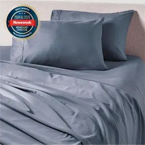 French Blue Sheet Set
