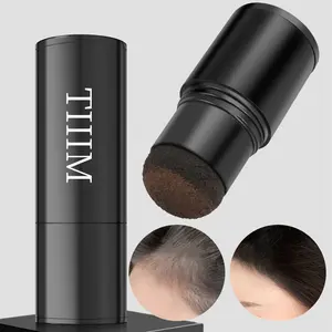 Fine Powder Hairline Touch-Up Stick, Waterproof Sweatproof Multi-Purpose Hair Filler, Natural Blend, Portable for Men & Women