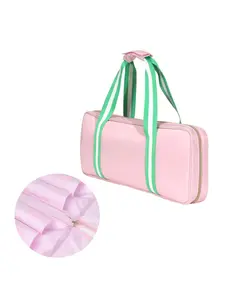 Mahjong Push Rod Bag, Mahjong Card Storage Bag with Handle and Zipper, Multi-Functional Storage Bag, Storage Organizer Bag, Storage Carrying Bag, Ideal for Organizing Mahjong Accessories