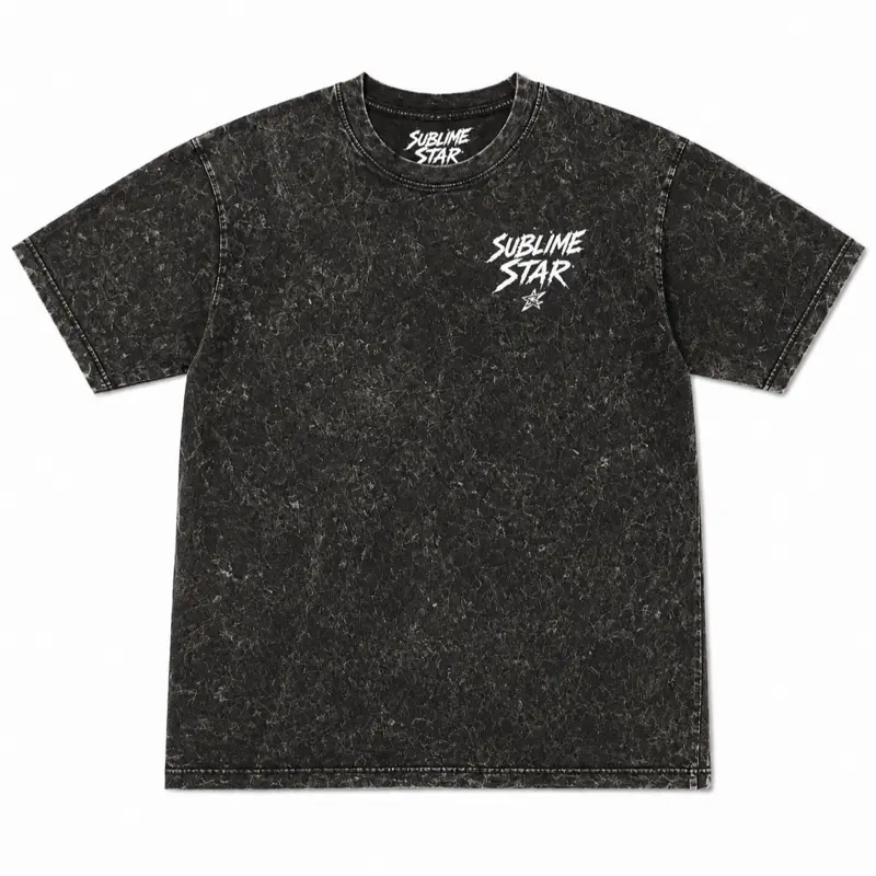 Money Desire Acid Wash Graphic Tee