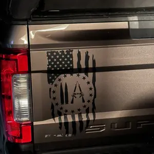 Second Amendment Flag Decal