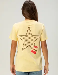 RIOT SOCIETY Polka Dot Star Womens Tee