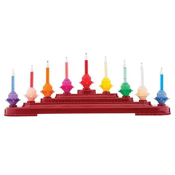 Holiday Splendor 9 Count Bubble Light Candolier Holiday Splendor 9 Count Bubble Light Candolier