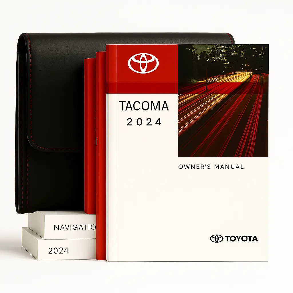 2024 Toyota Tacoma Owners Manual Set