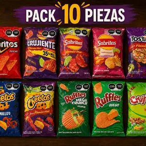 10 Mexican Chips Mix Pack