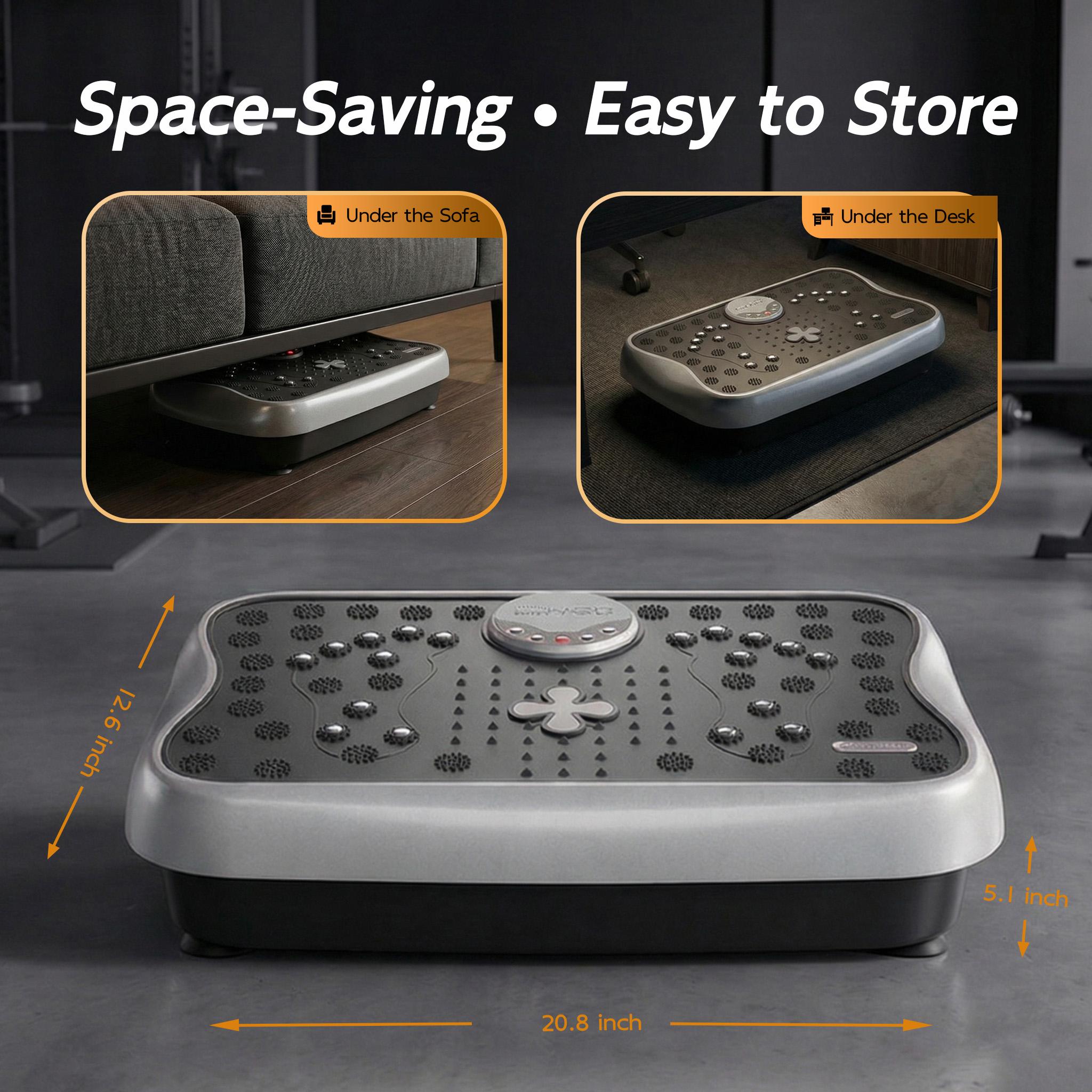 HopHorse Adult vibration Plate Indoor Realx Exercise Machine,Direct Supply Luck Cross Clover Fashion Style,Full Body Work out For Home Gym,Gift For Girl/Woman/Mom