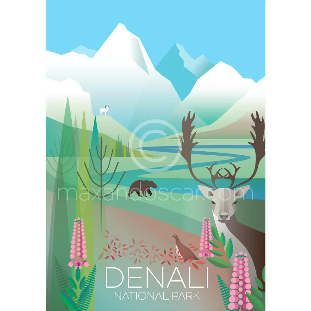 DENALI NATIONAL PARK JIGSAW PUZZLE
