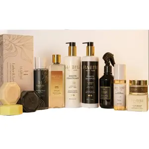 HABIBI NEW YORK Elevated Essentials Bath & Body Bundle - Limited Edition, Fragrance-Infused, Silky, Hyaluronic Acid-Enriched Moisturizer & Body Wash Set