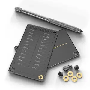 Premium Seed Phrase Backup Plate